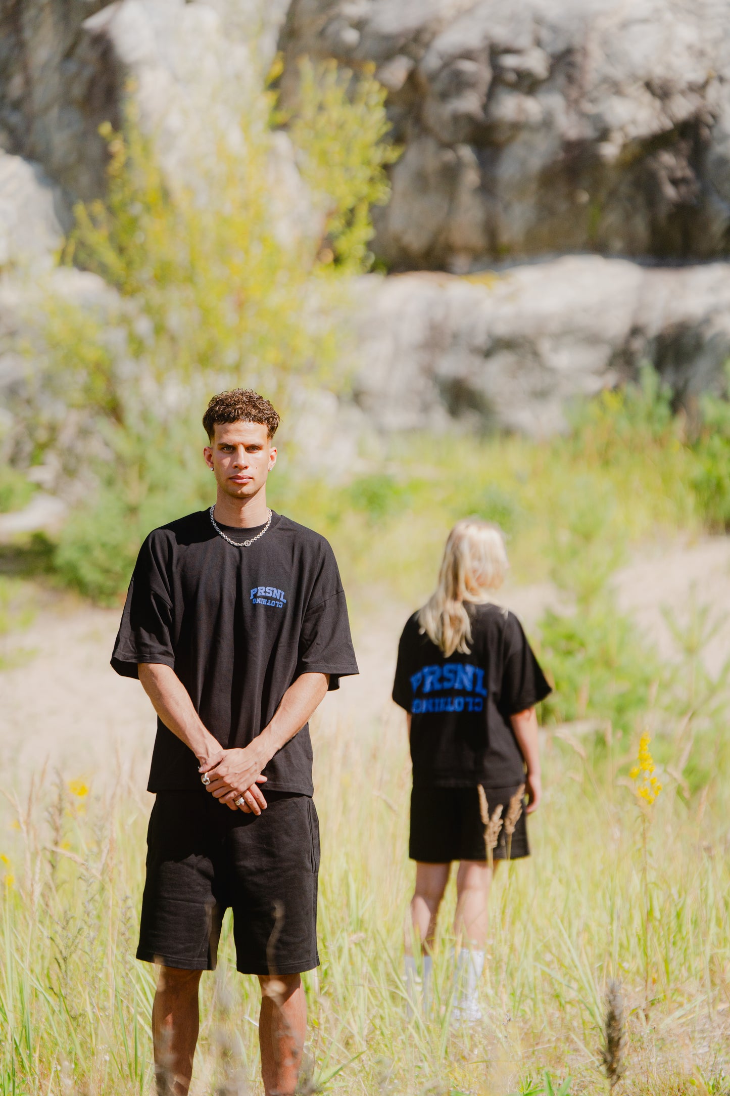 BLUE LOGO T-SHIRT
