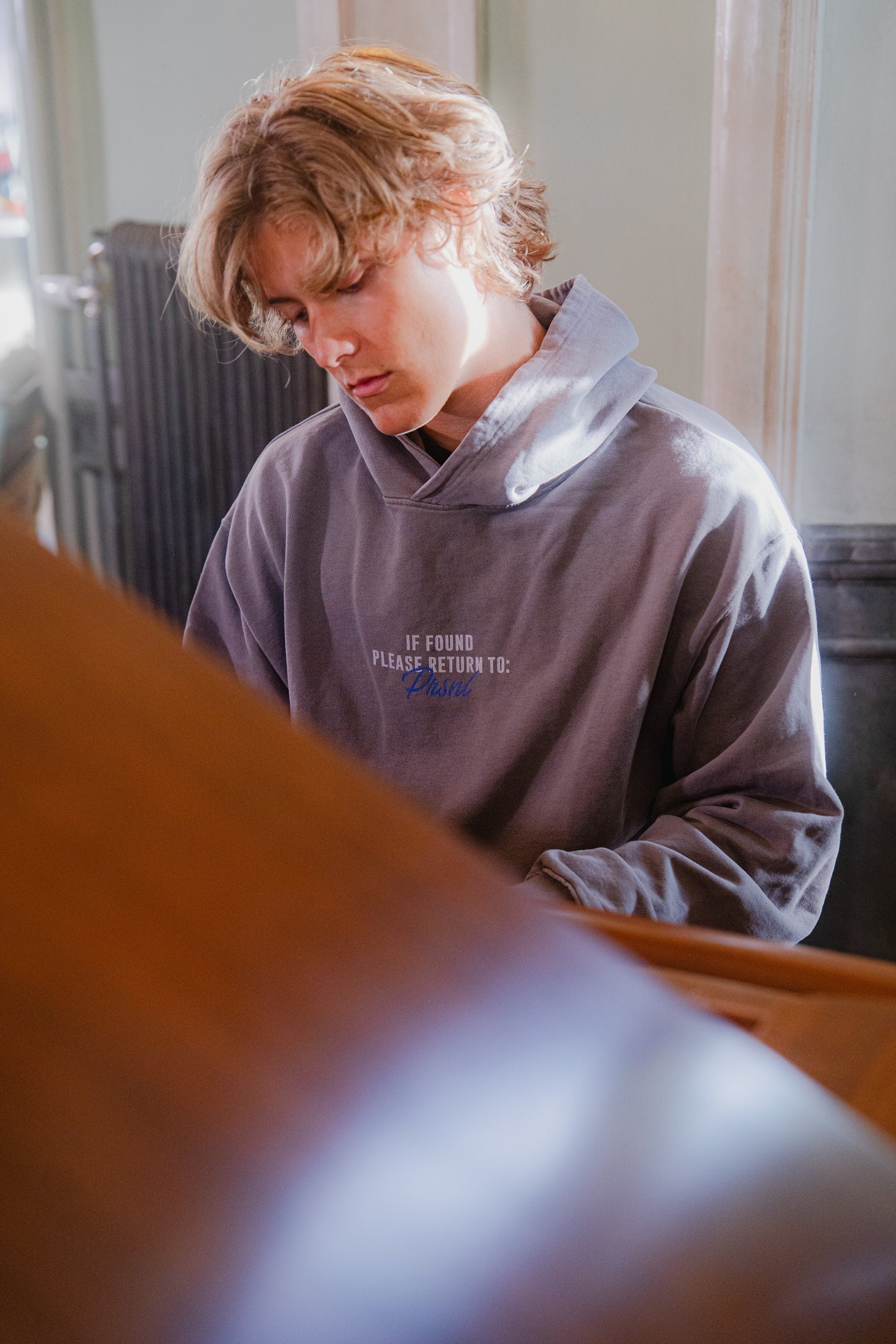 IF FOUND - GREY HOODIE