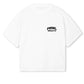 WHITE LOGO T-SHIRT